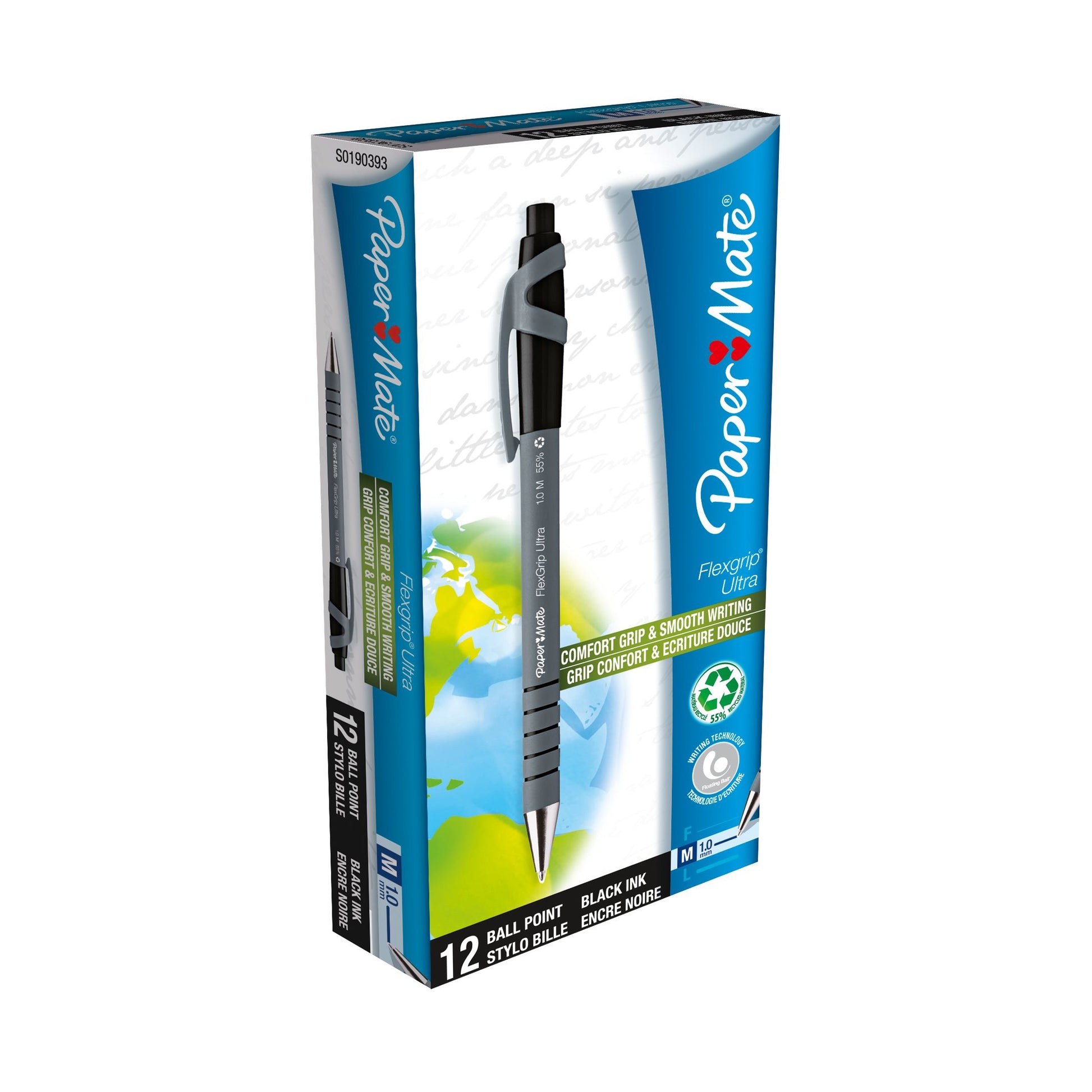 Papermate Kugelschreiber – Schwarz, Kunststoff