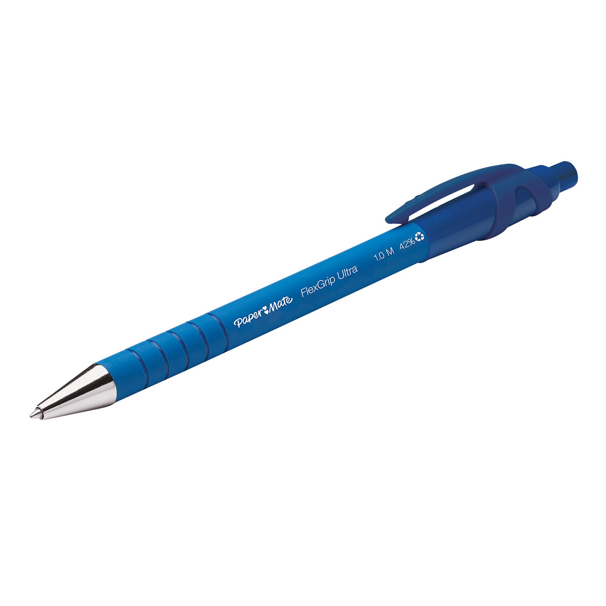 Papermate Kugelschreiber – Blau, Grau, Kunststoff – 12 Stk.