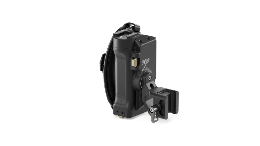 Tilta Right Side Advanced Power Handle Griff – Aluminium, Edelstahl – 152 × 127 × 76 mm – 283 g – Schwarz/Grau