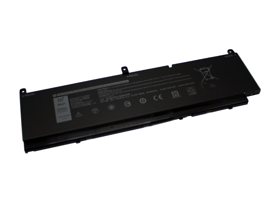BTI Notebook-Akku – für Dell Precision 7550, 7750 – 95 Wh, 11,4 V (6 Zellen) – Schwarz