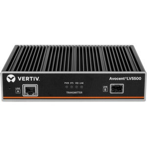 Vertiv LV5500T – KVM-Extender-Transmitter (TX) DP – 4K/60 Hz, USB 2.0, Audio, bis 4000 m über Faser/Cat 5e/6