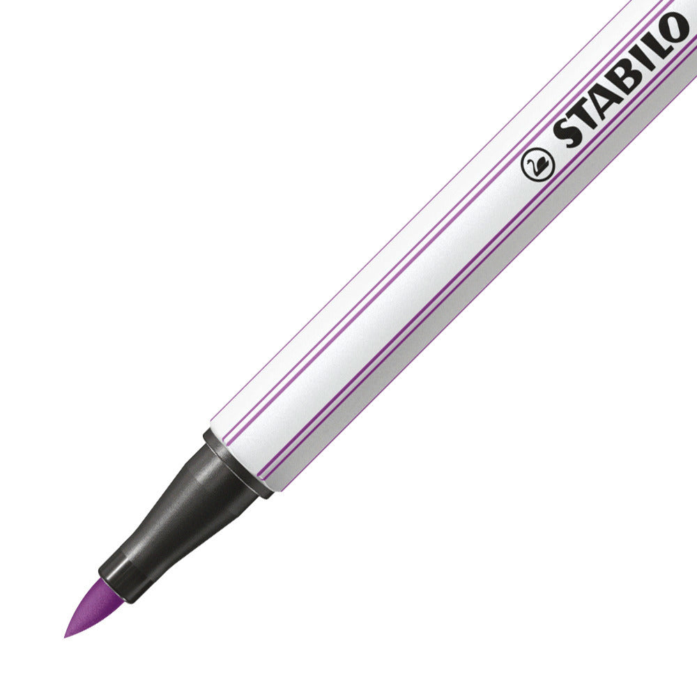 STABILO Filzstifte Pen 68 Brush Arty, 24 Farben