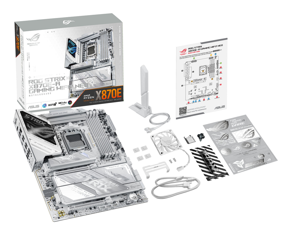ASUS ROG STRIX X870E-A GAMING WIFI7 NEO – Mainboard – AM5, AMD X870E, ATX, DDR5