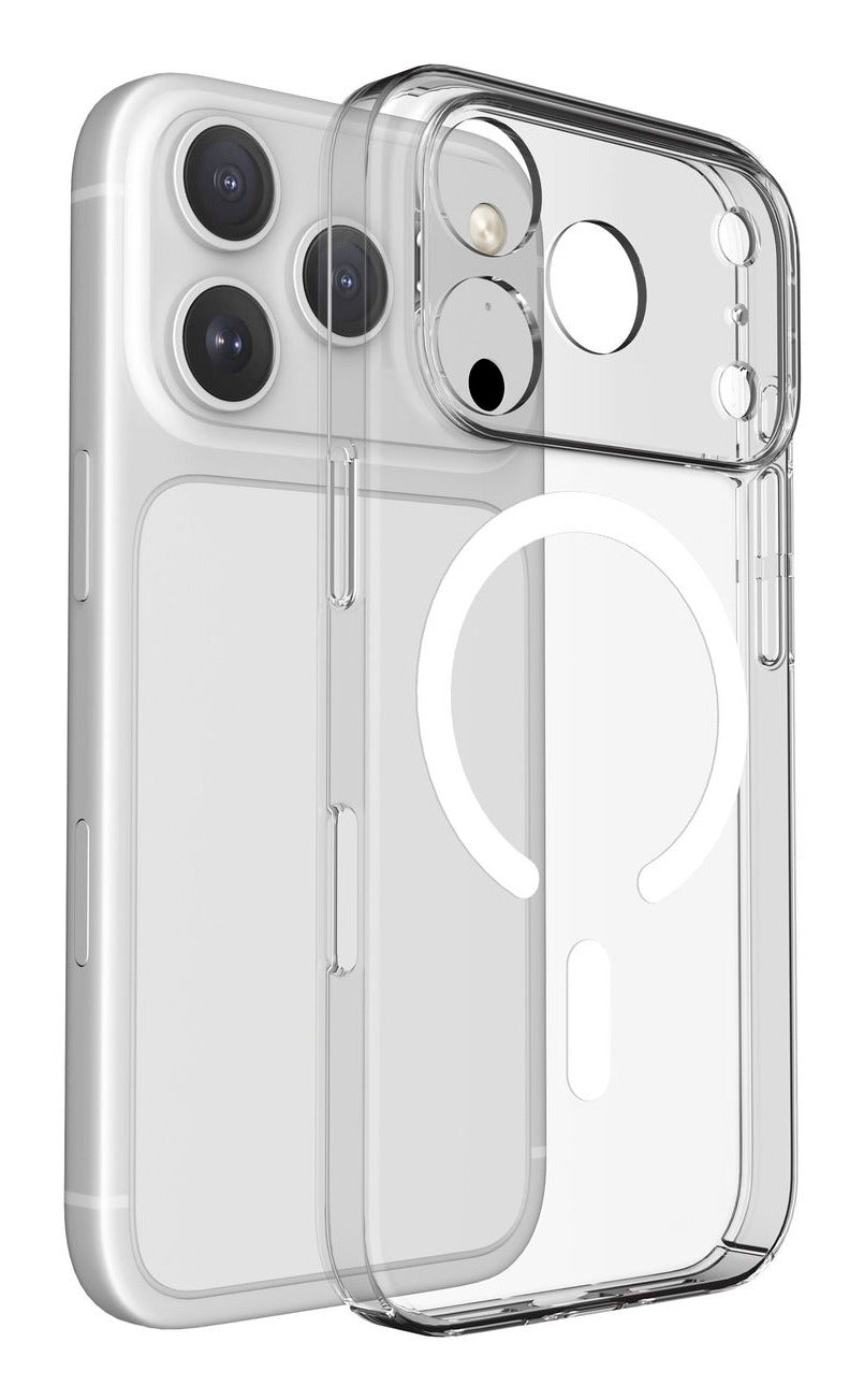 Cellularline Ultra Slim Mag Backcover – für Apple iPhone 18 Pro Max, MagSafe, Kunststoff, Transparent