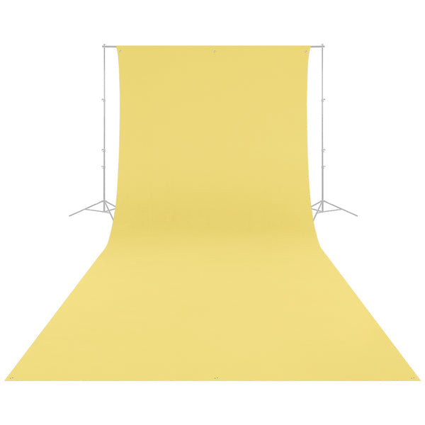 Westcott 161S Hintergrundtuch – 2743 × 6096 mm, Polyester, knitterresistent – für Foto/Video – Gelb