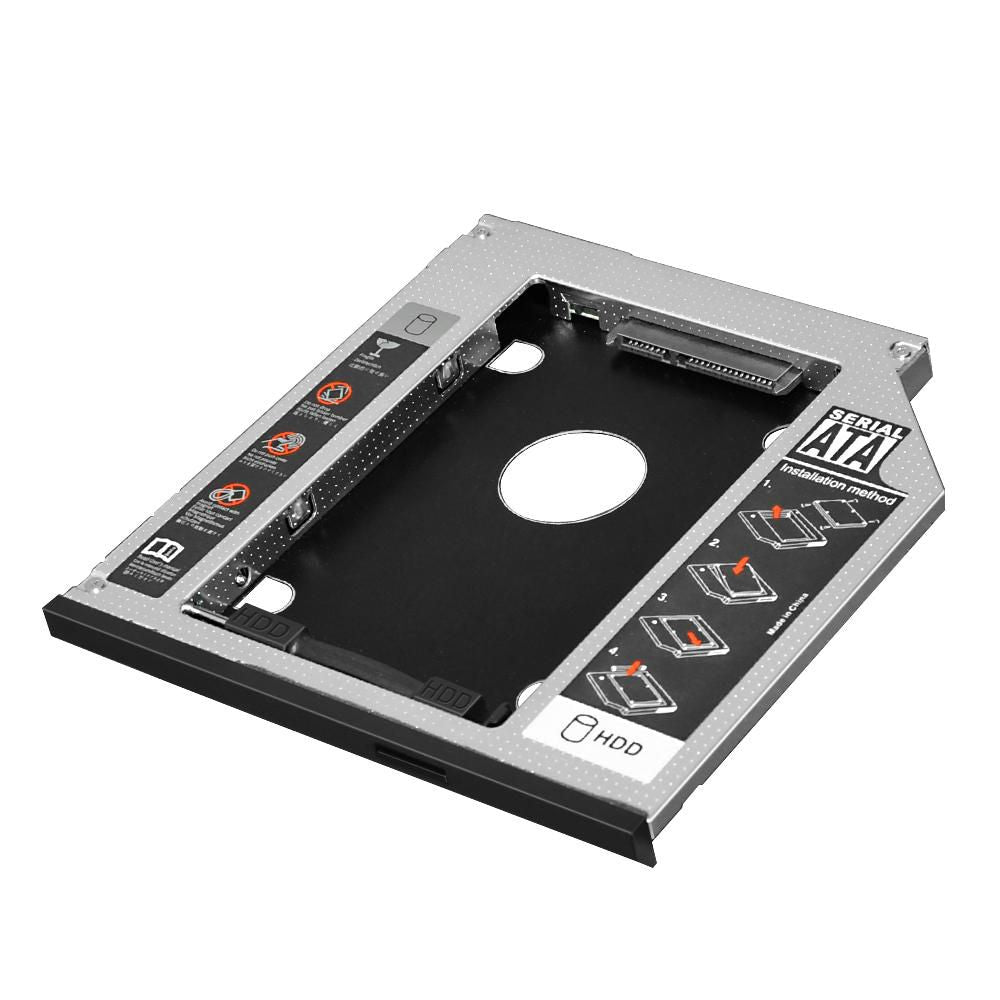 CoreParts 2. Einschub HDD/SSD-Caddy 9,5 mm – Schwarz