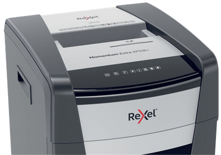 Rexel Momentum XP516+ – Aktenvernichter, DIN P-5, Mikroschnitt 2 × 15 mm, 16 Blatt, 85 l