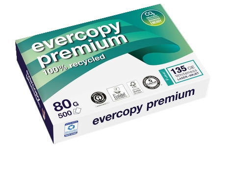 Clairefontaine Kopierpapier – A3, 80 g/m², weiss – für Inkjet, Laser, Kopierer – FSC, EU Ecolabel – 500 Blatt