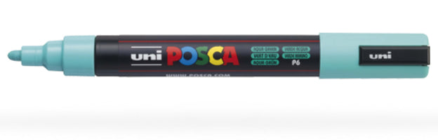 Uni-Ball Uni Posca Non-Permanent Marker – Rundspitze 1,8-2,5 mm – Aqua Green