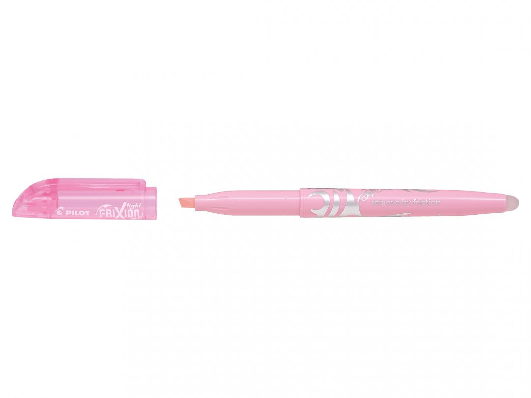 Pilot FriXion Light Soft Textmarker – Pink, Pinselspitze 4 mm, radierbar