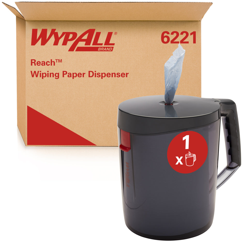WypAll Handtuchrollenspender – Schwarz, 180 × 254 × 224 mm