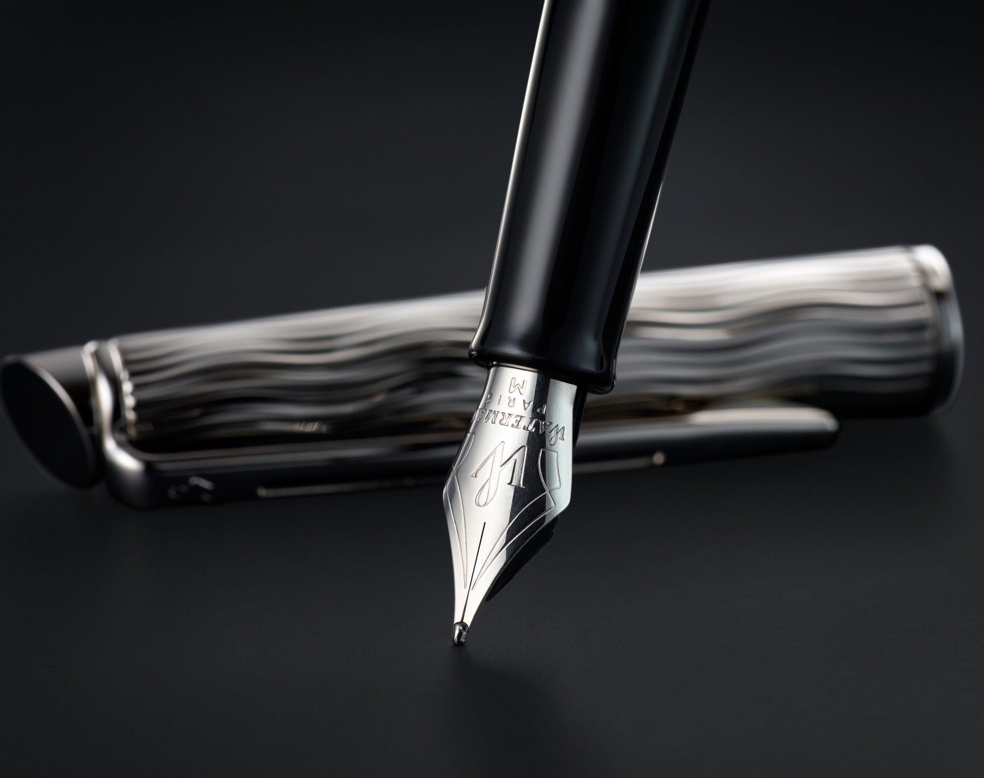 Waterman Hémisphère L'Essence du Bleu – Feder M – blau – palladiumplattierte Zierteile