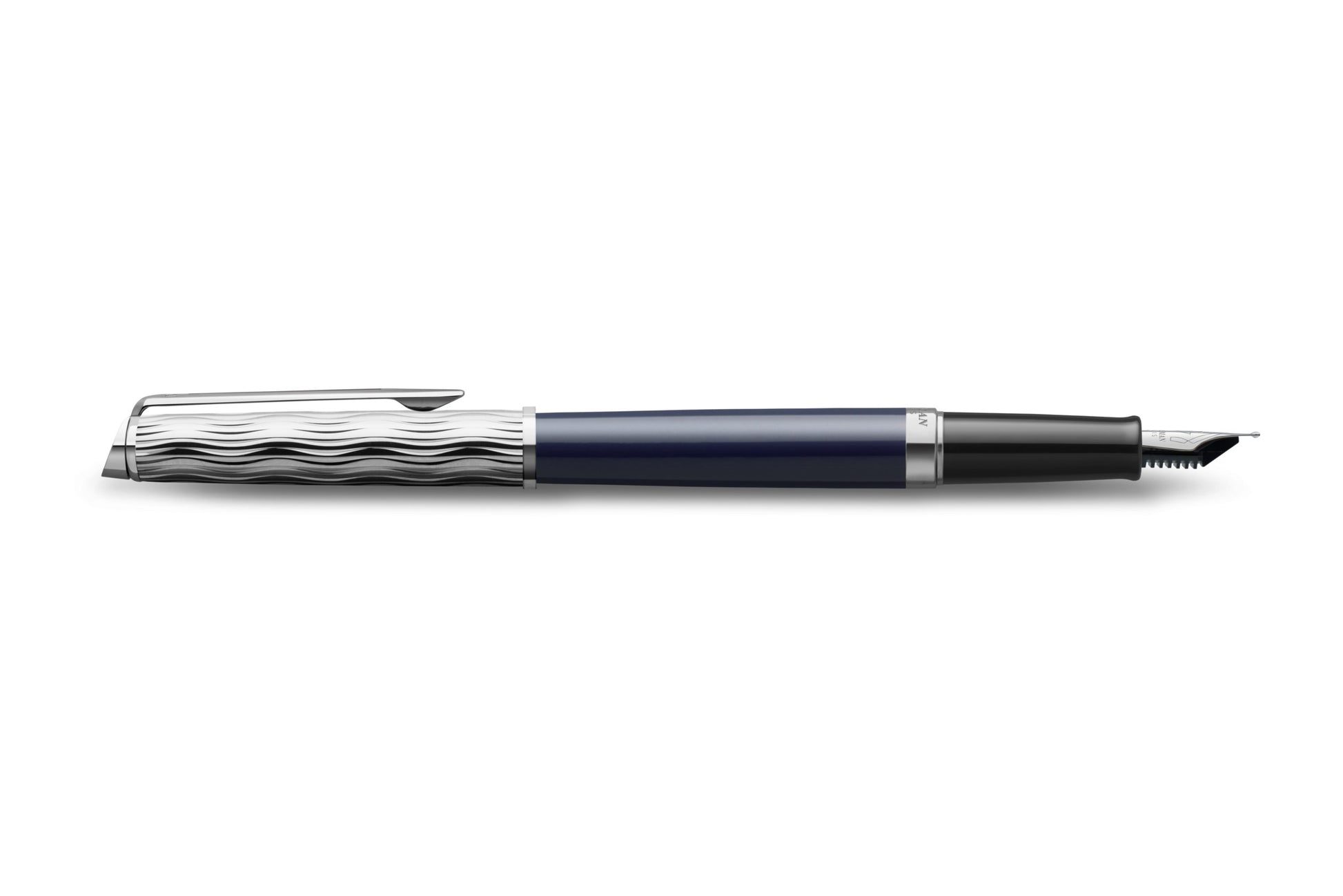 Waterman Hémisphère – F, Edelstahlfeder, Blau