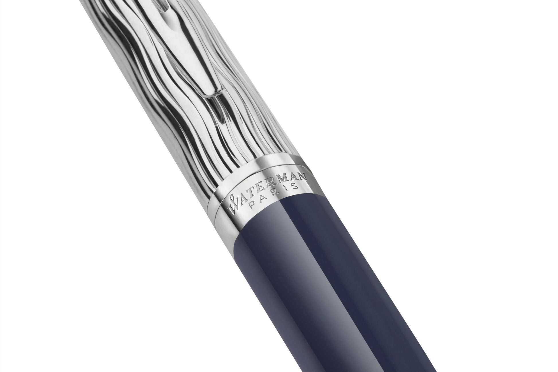 Waterman Hémisphère L'Essence du Bleu – Tintenroller, mit Kappe, Schwarz