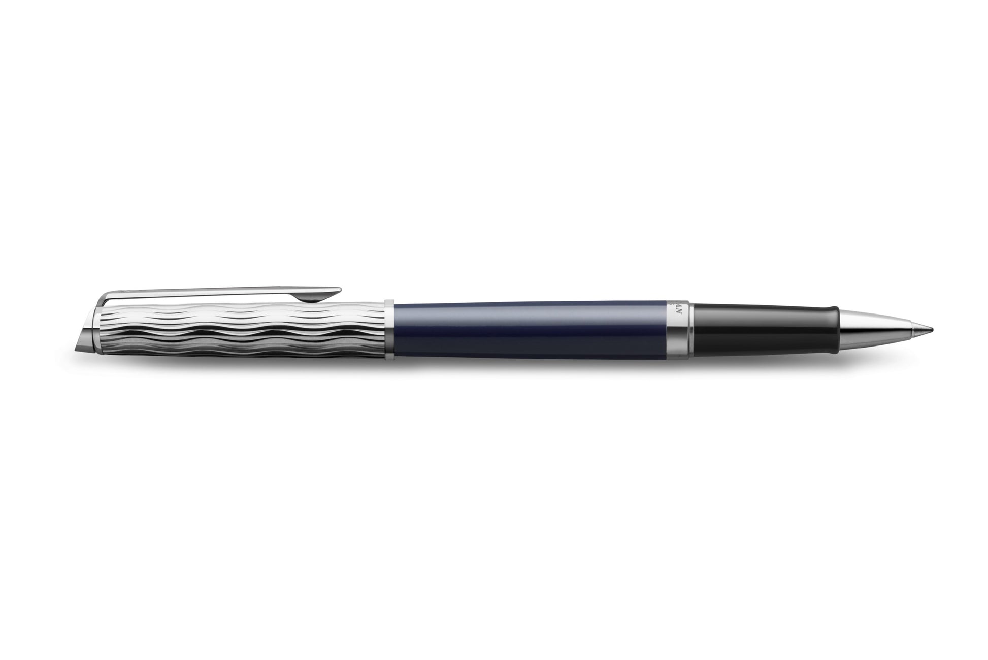 Waterman Hémisphère L'Essence du Bleu – Tintenroller, mit Kappe, Schwarz