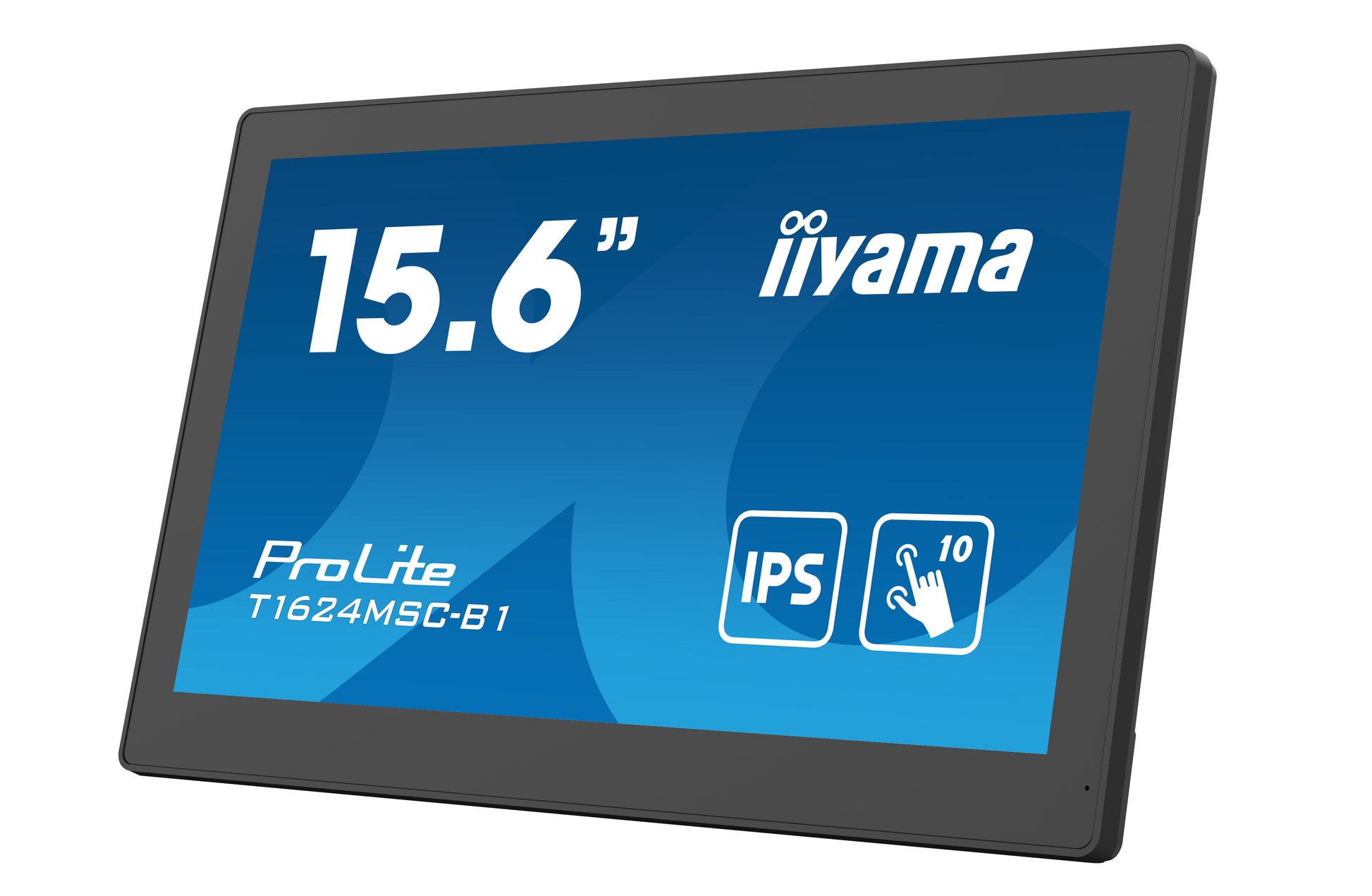 iiyama T1624MSC-B1 – Touch-Monitor 15,6" – 1920 × 1080 (Full HD), IPS, PCAP 10-Punkt, HDMI/USB