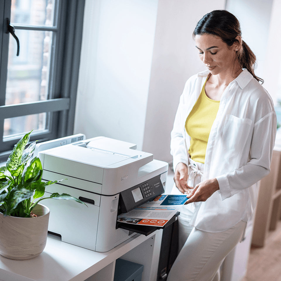 Brother Mfc-J5345Dw Multifunktionsgerät – Farbtintenstrahl-Multifunktionsdrucker, A3, 4-in-1, Duplex, ADF, WLAN/LAN