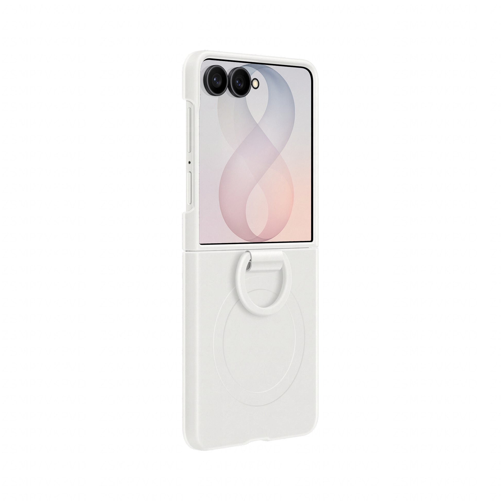 Samsung Backcover – für Samsung Z Flip8, Silikon, Weiss