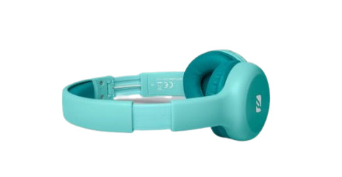 Muse M-215 BTB Kinderkopfhörer – On-Ear, BT, 3,5 mm Klinke, 85 dB Lautstärke-Limit, Blau
