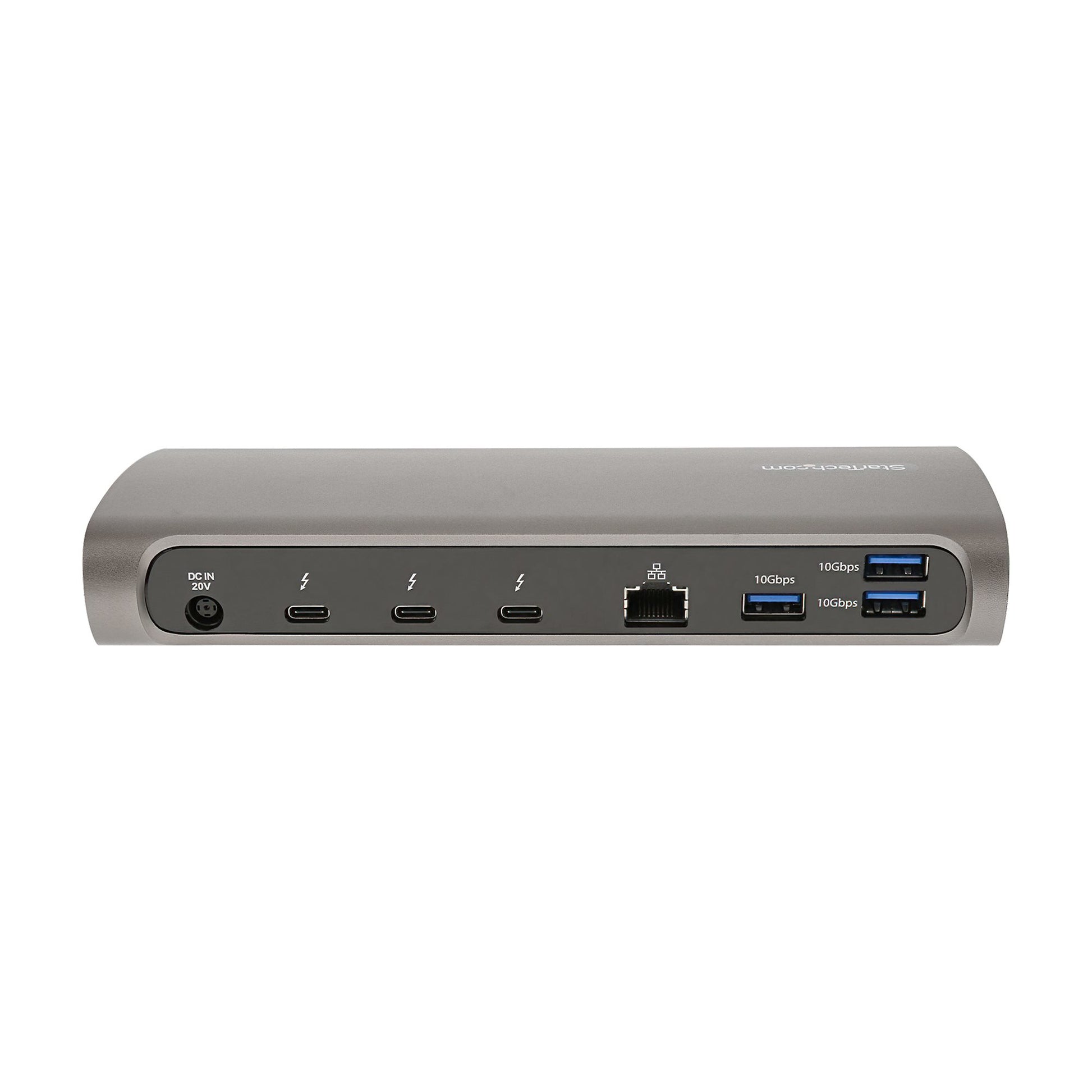 StarTech.com Dockingstation – Thunderbolt 4, 4× USB-A, 96 W PD, GbE, SD/microSD, 3,5 mm Audio, für Windows/Mac