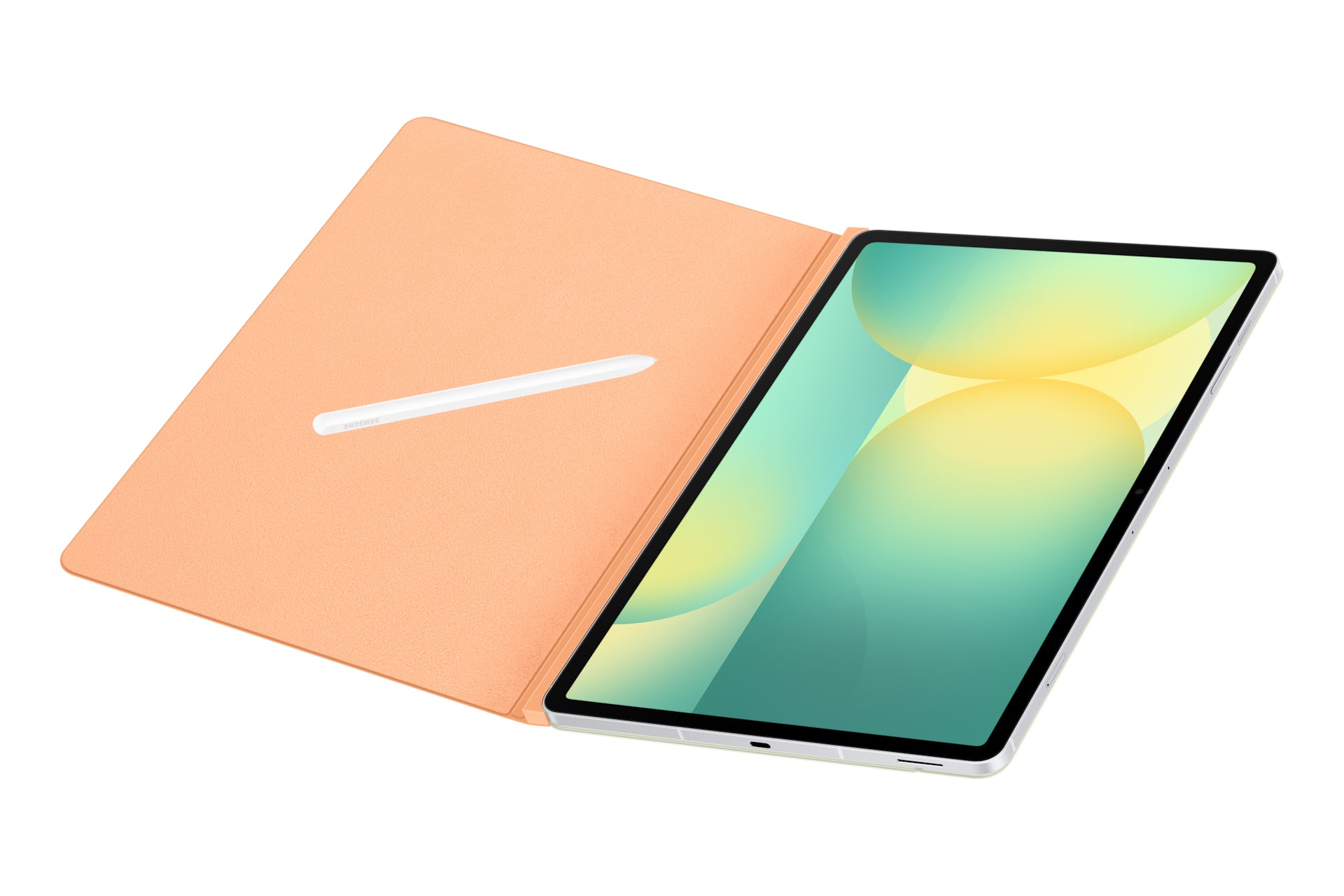 Samsung Smart Book Cover Tablet-Hülle für Galaxy Tab S10 FE+ 10,9" – Orange