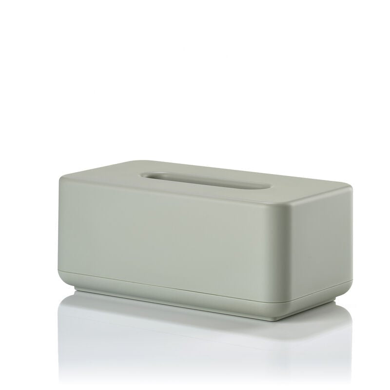 Zone Denmark Kosmetiktuchbox Ume – freistehend, ABS, 14×25,6×10,7 cm, Eukalyptusgrün