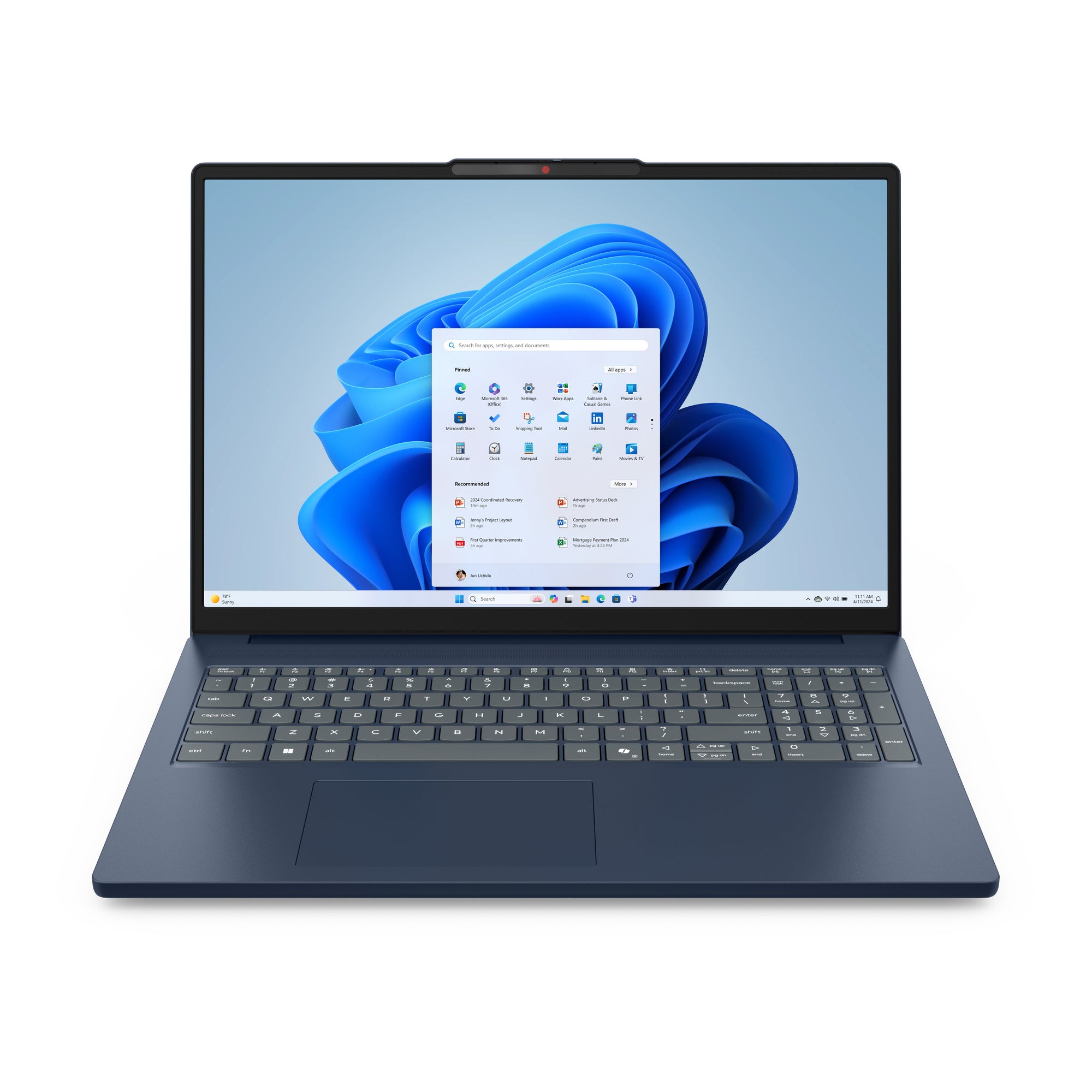 Lenovo IdeaPad Slim 3 – 16" WUXGA, Core i7 13620H, 16 GB, 512 GB SSD, Win 11 Pro, QWERTZ (CH)