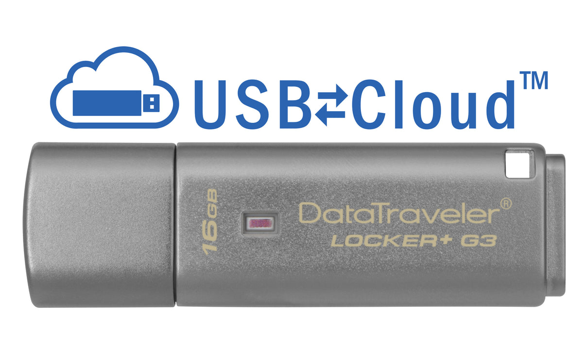 Kingston Technology Kingston DataTraveler Locker+ G3 – 16 GB, USB 3.0