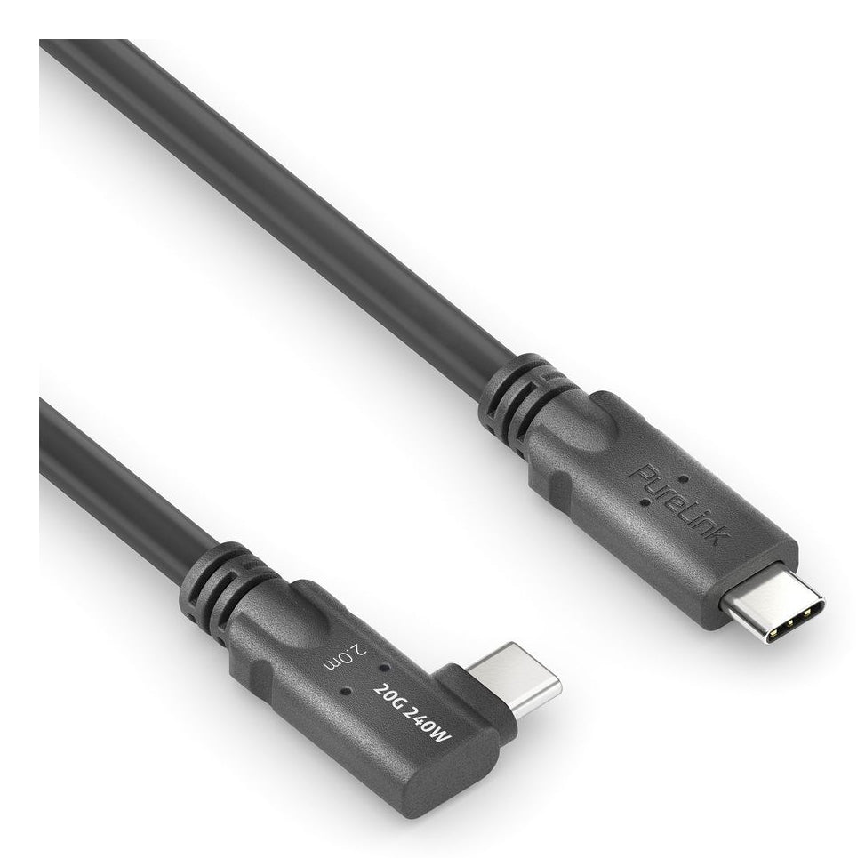 PureLink USB-Kabel, USB-C zu USB-C, 2 m, USB4, Lade-/Datenkabel