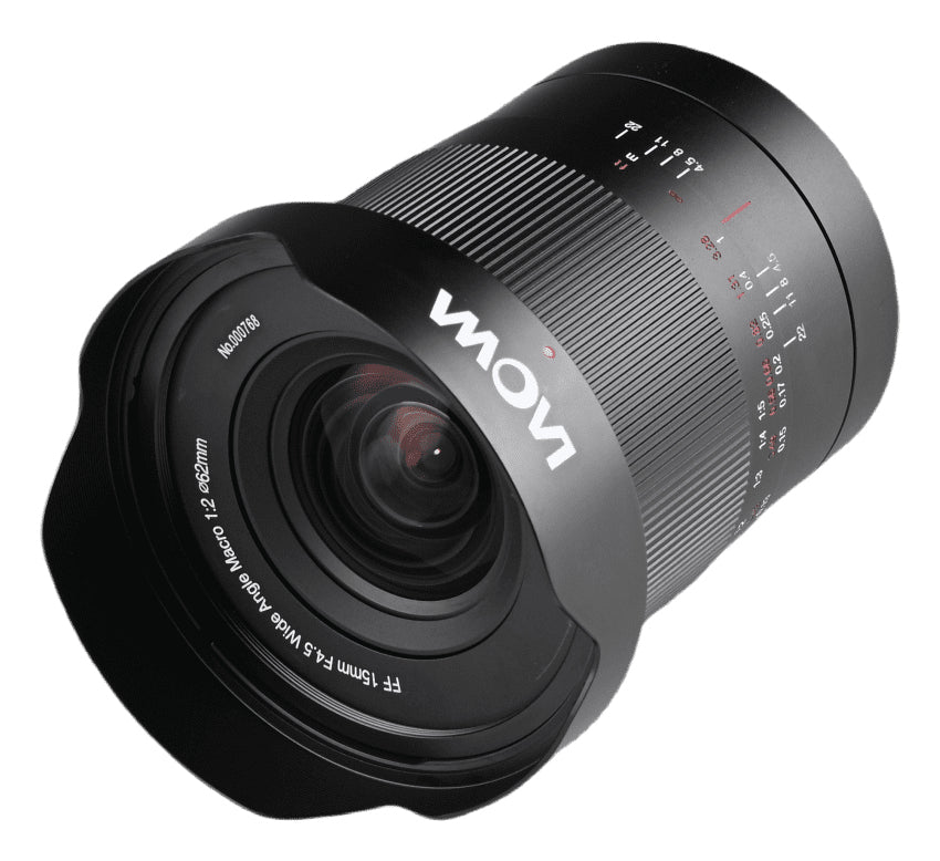 Laowa 15mm f/4,5 0,5× Weitwinkel-Makroobjektiv – für Canon EF – Naheinstellgrenze 0,32 m