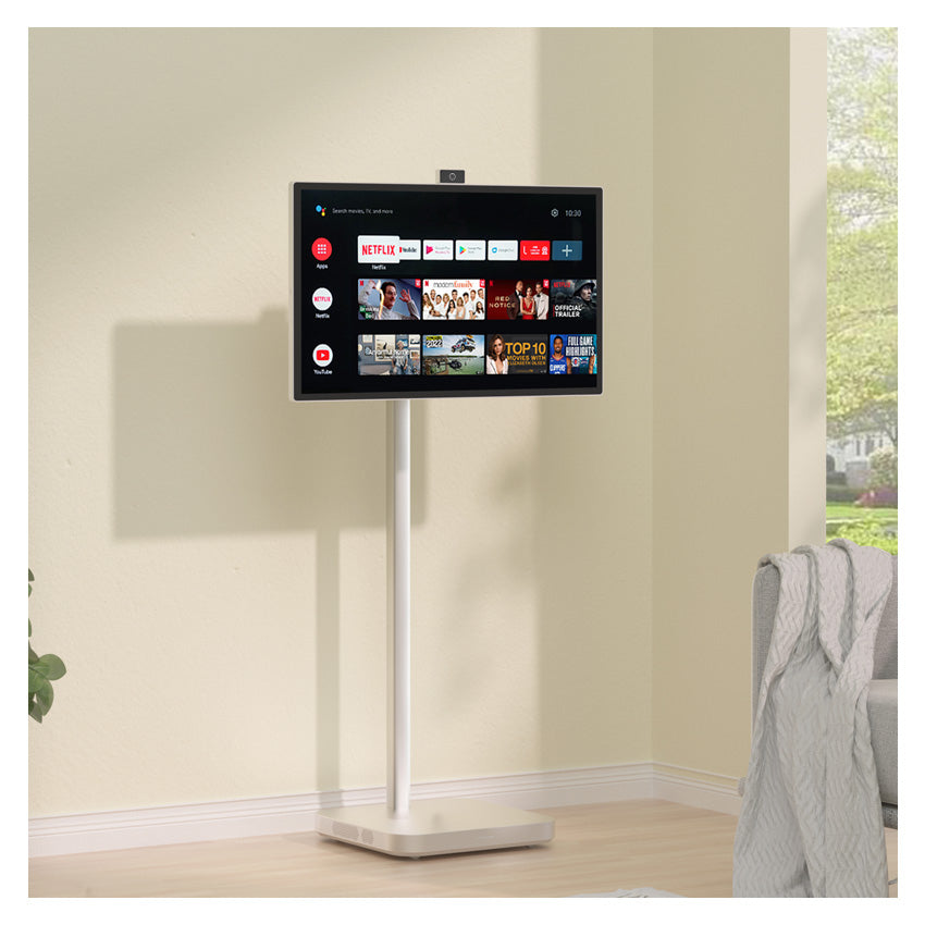 LC-Power LC-M32S4K – Monitor, 31,5" 4K UHD (3840 × 2160), VA, Touch, 60 Hz, 350 cd/m², Webcam, USB-C, Silber