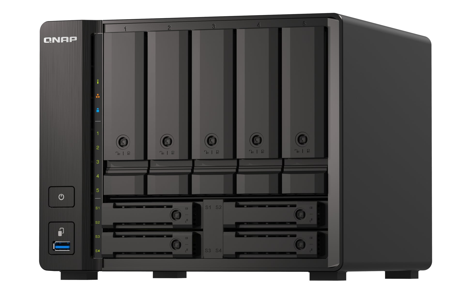 QNAP TS-h973AX-8G Speichergerät – 9 Bay