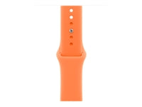 Apple 42 mm – Sportarmband, Clementine, M/L, für Apple Watch