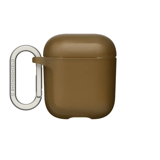RhinoShield AirPods Hülle – Schutzhülle für AirPods (1./2. Generation), Braun