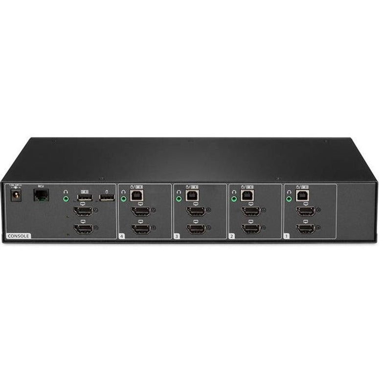 Vertiv SC945DPH – 4-Port DP/HDMI Dual-View KVM-Switch – 3840 × 2160, Rack 1U