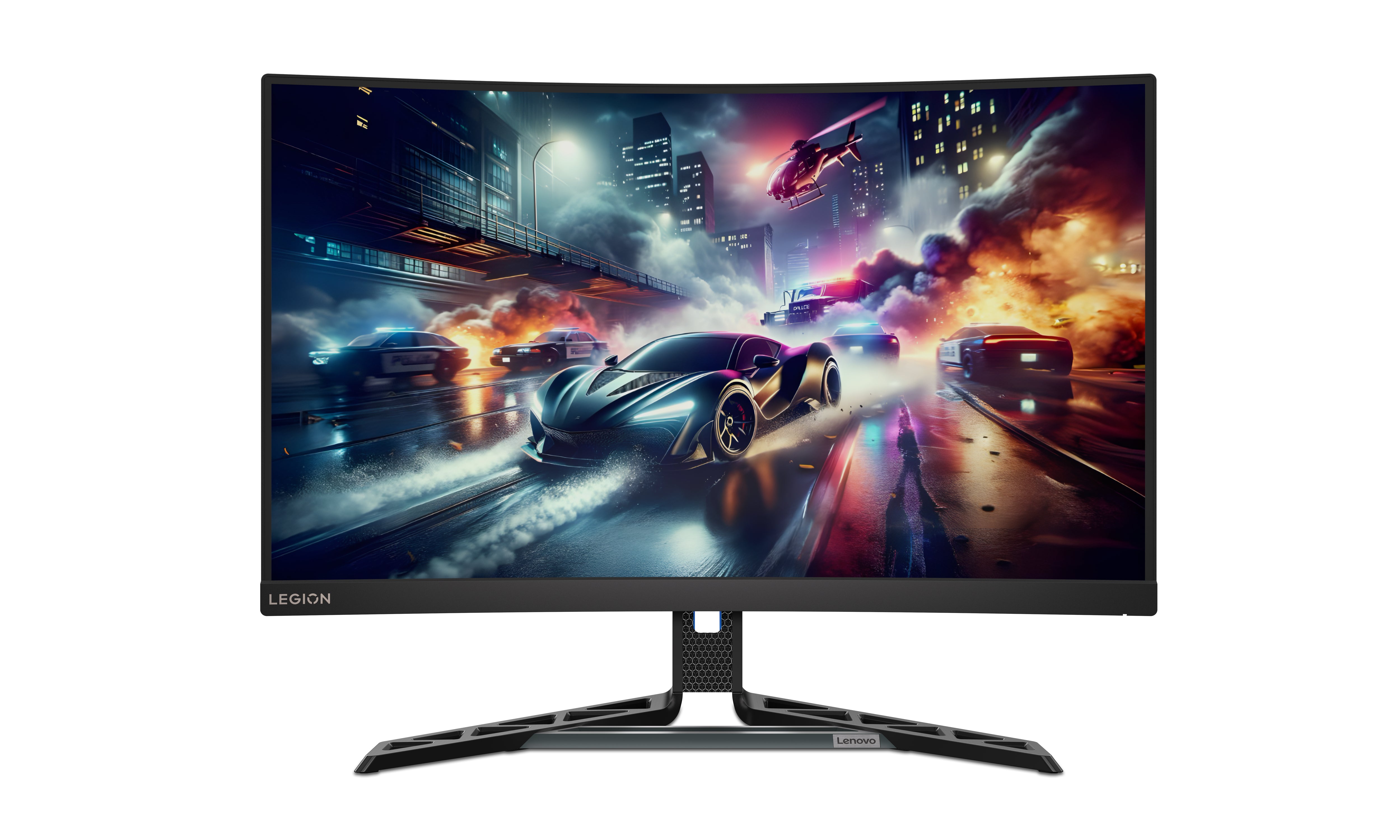 Lenovo Legion R27Qc-30 – Monitor, 27" 2560 × 1440 (WQHD), Schwarz