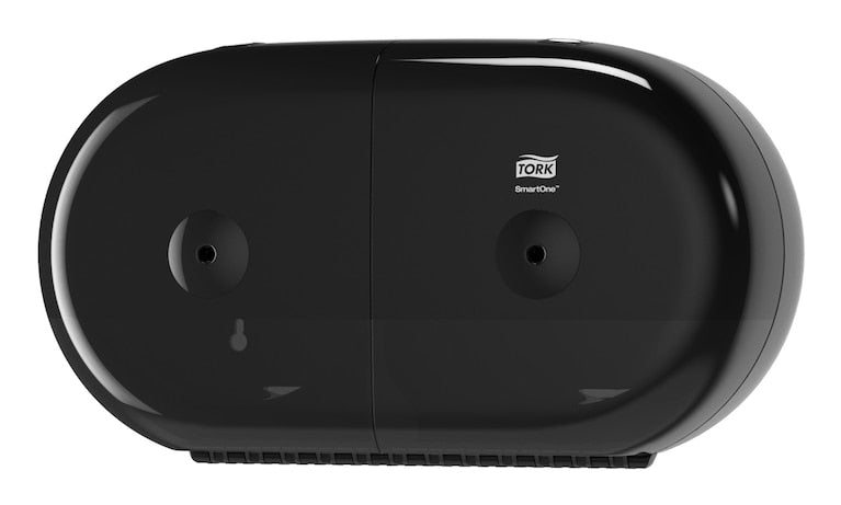 Tork SmartOne – Toilettenpapierspender – Kunststoff, schwarz, für Tork T9, 15,6 × 39,8 × 22,1 cm
