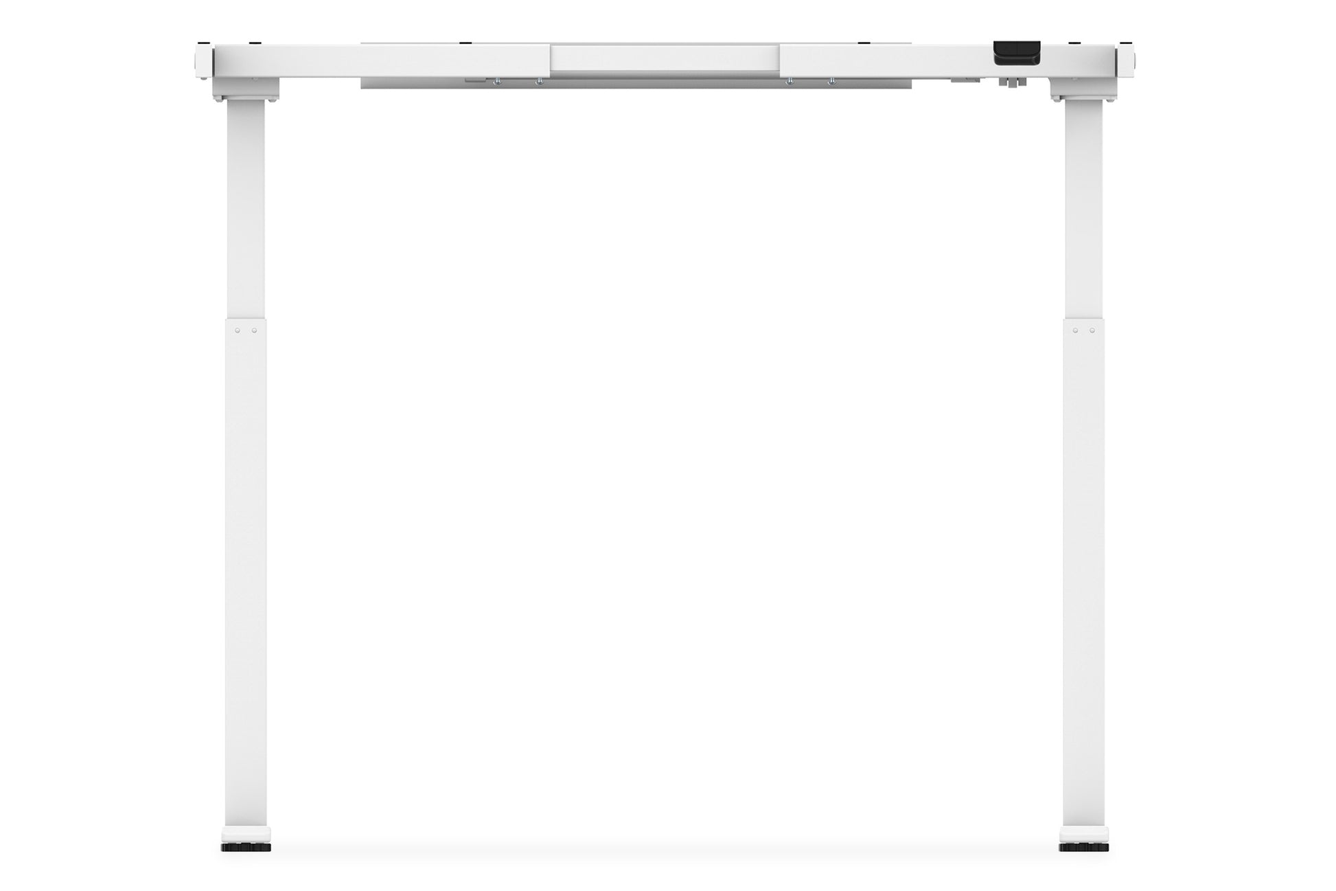 Digitus Stehtisch – 110–160 × 50–80 × 71,5–121,5 cm – weiss – höhenverstellbar