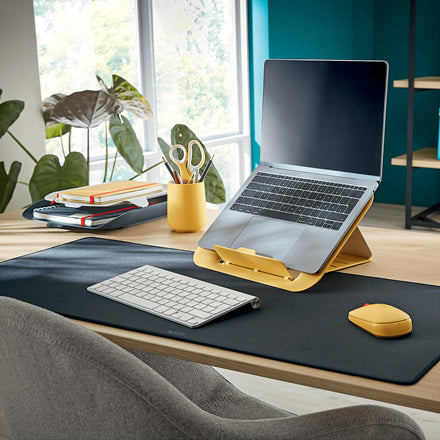 Leitz Cosy – Maus – Kabellos (Bluetooth/2,4 GHz), 4000 DPI, Beidhändig, Dunkelgrau