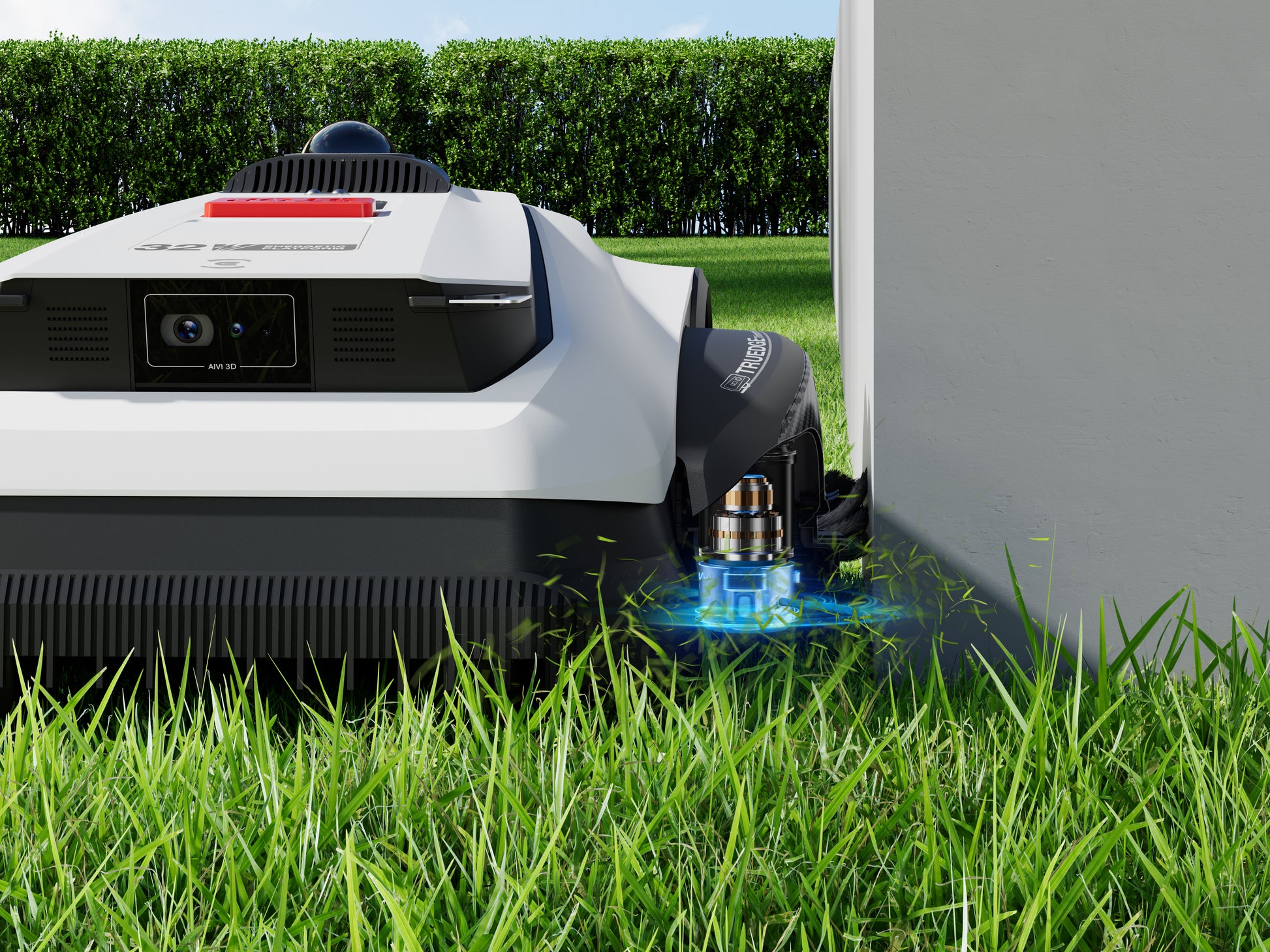 Ecovacs GOAT A1600 LiDAR PRO – Rasenmähroboter – 1'600 m², 33 cm Schnittbreite, AIVA 3D