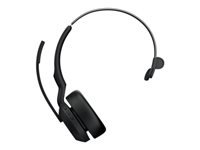 Jabra Evolve2 55 Office-Headset – On-Ear, Mono, BT, ANC, MS Teams zertifiziert, mit USB-C-Dongle