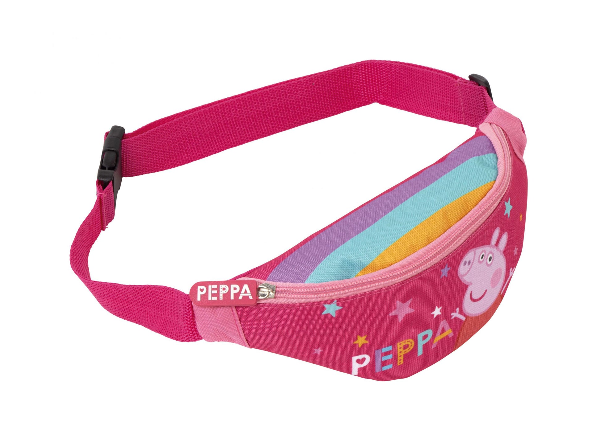 Arditex PP16676 – Reisebeutel, 1,1 l, Polyester, Pink, Motiv Peppa Pig, 27 × 6,5 × 11 cm
