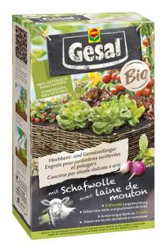 Gesal Bio Hochbeet- und Gemüsedünger – 750 g