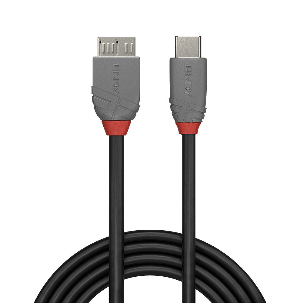Lindy USB-Kabel, USB-C zu Micro-USB, 1 m, USB 3