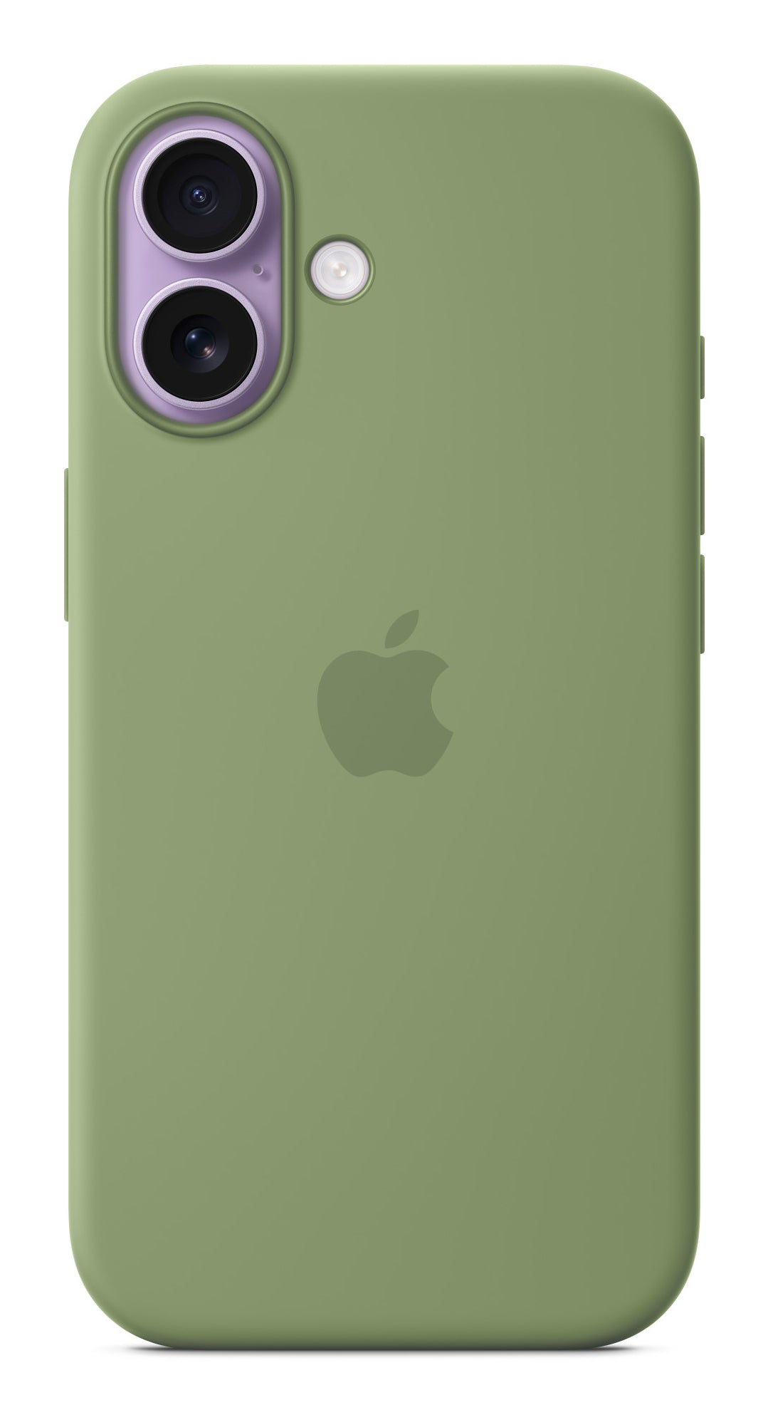 Apple Backcover – für Apple iPhone 17, MagSafe, Mikrofaser+Silikon, Light Moss
