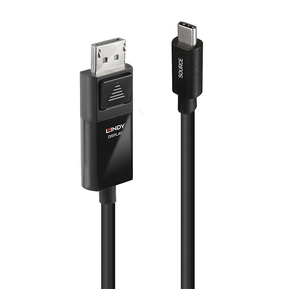 Lindy USB-C auf DisplayPort Kabel 4K 60 Hz – 2 m – HDR