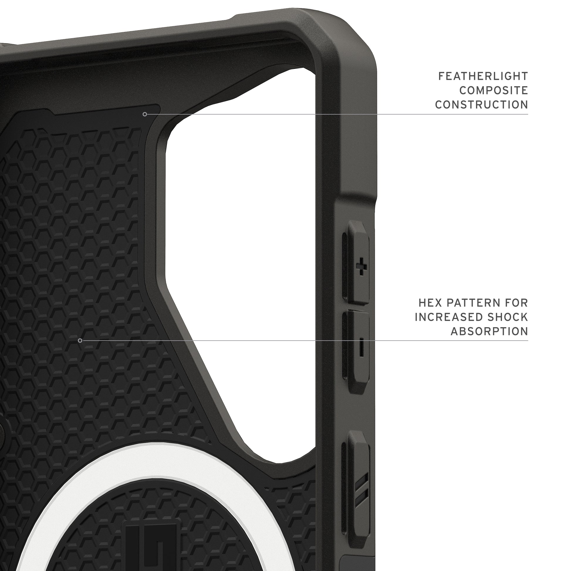 Urban Armor Gear UAG Pathfinder Backcover – für Samsung Galaxy S26 Ultra, MagSafe, PC, Schwarz
