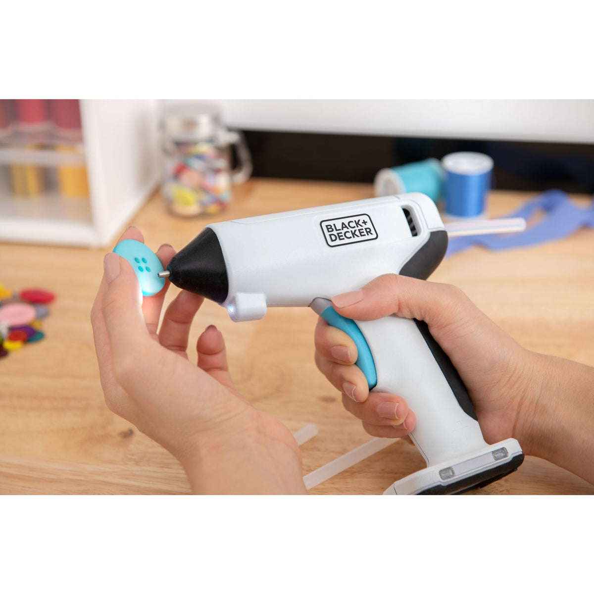 Black & Decker BLACK+DECKER BCGL115-XJ Heissklebepistole – 3,6 V