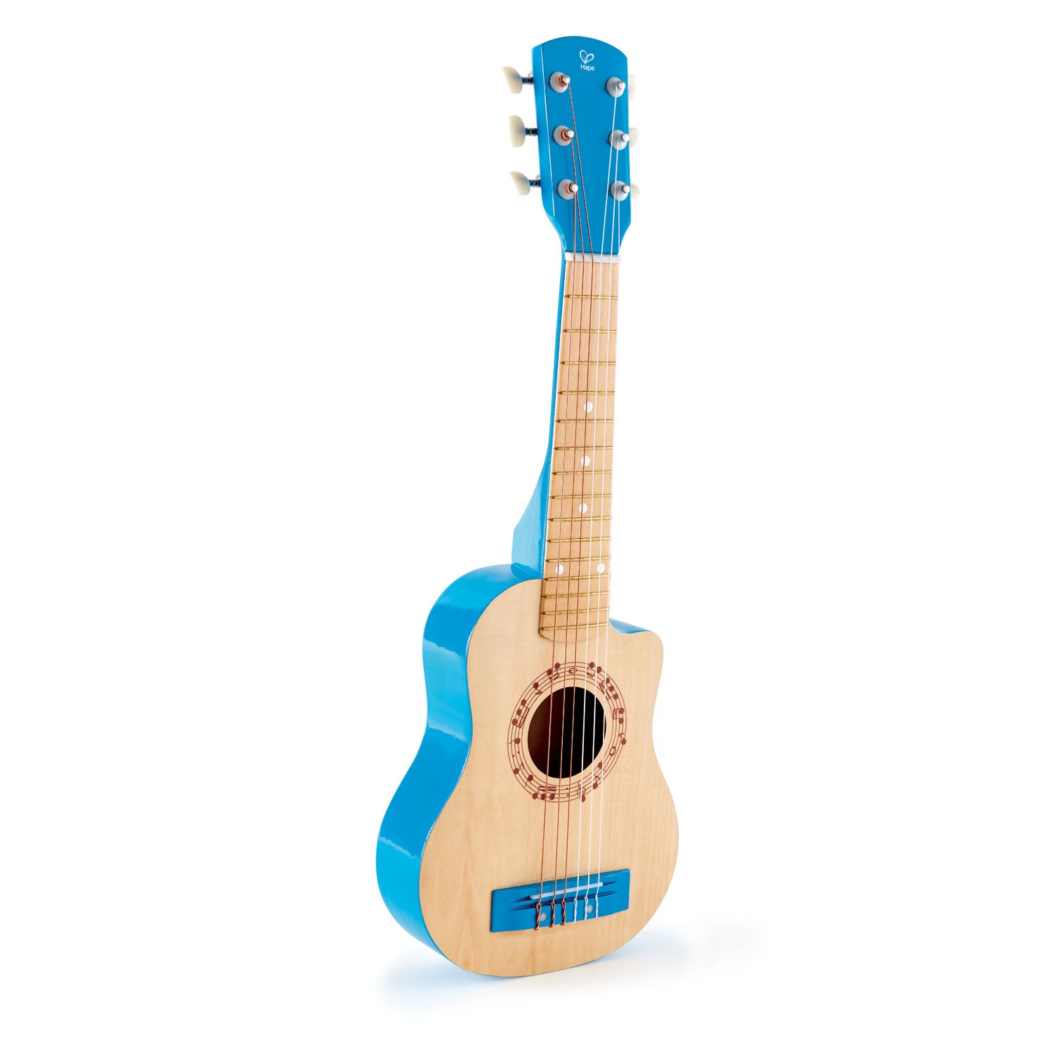 Hape Gitarre Blaue Lagune – ab 3 Jahren – Nylon, Holz – blau