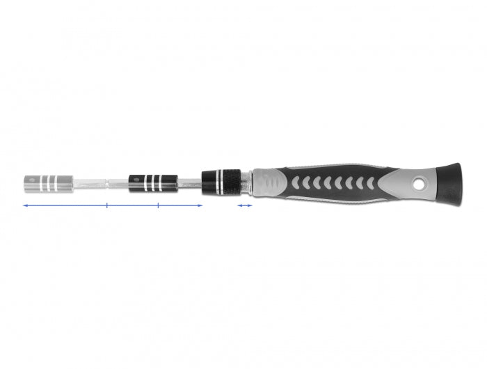 DeLOCK Elektronik-Reparaturset – 108-teilig, Bits: Torx, Phillips, Pentalobe – für Smartphone